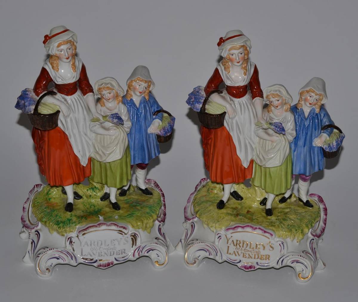 Lot 16 - A pair of Yardley's figurines