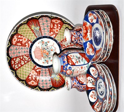 Lot 26 - A collection of Imari ware