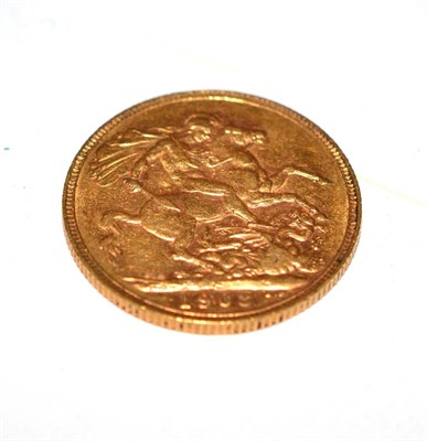 Lot 218 - An Edward VII full sovereign, dated 1903