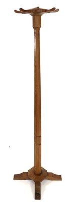 Lot 614 - Foxman: A Don Craven (Aldborough, near Boroughbridge) English Oak Hat and Coat Stand, with...