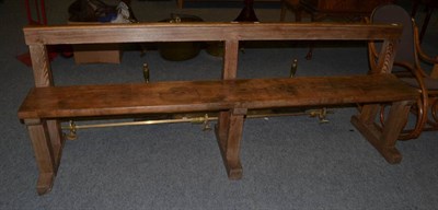 Lot 1154 - A pine bench