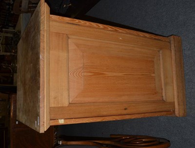 Lot 1168 - A 19th century ash cupboard