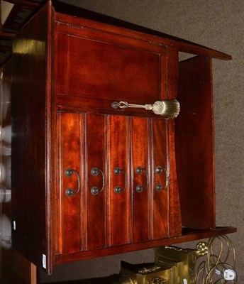 Lot 1304 - A mahogany music cabinet