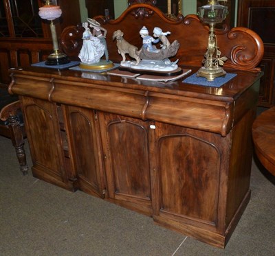 Lot 1308 - An impressive Victorian mahogany sideboard