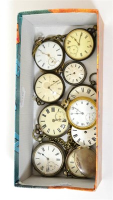 Lot 71 - Ten Lever pocket watches