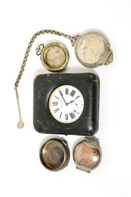 Lot 97 - A Jumbo pocket watch and four watch cases