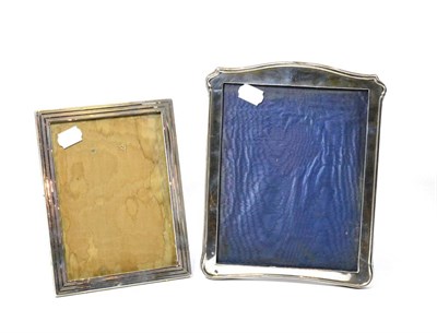 Lot 133 - Two silver photograph frames