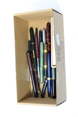 Lot 212 - Nineteen various fountain pens