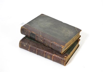 Lot 216 - Two volumes of 'A History of the Earth and Animated Nature' by Oliver Goldsmith, volumes dated 1849