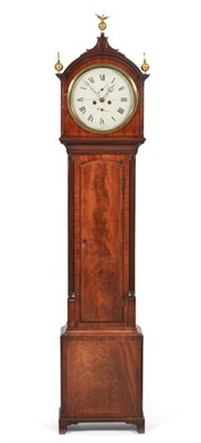 Lot 677 - A Mahogany Eight Day Longcase Clock with Half Hour Passing Strike, signed John Dickman, North...