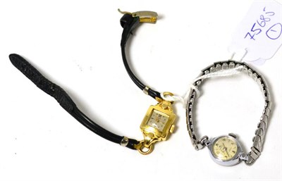 Lot 250 - Bucherer lady's watch and Tudor watch