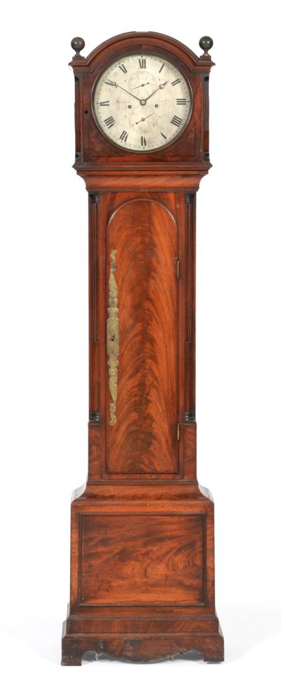 Lot 679 - A Regency Mahogany Eight Day Longcase Clock,