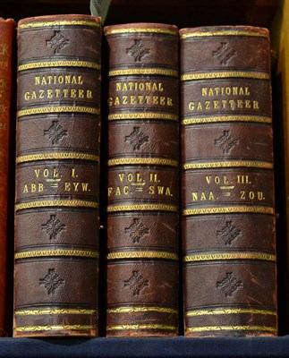 Lot 301 - The National Gazetteer, A Topographical Dictionary of the British Islands .., 1868, Virtue,...