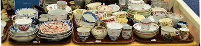 Lot 348 - A large quantity of 19th century tea bowls, cups and saucers