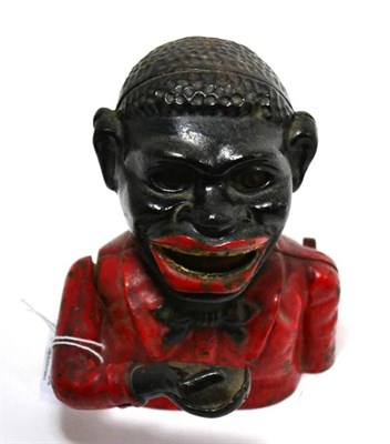 Lot 471 - A Jolly Nigger money box