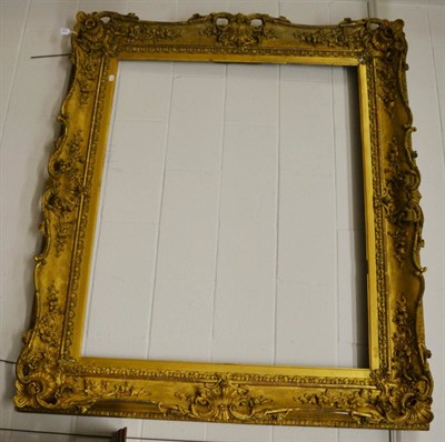 Lot 1054 - A large 19th century gilt picture frame