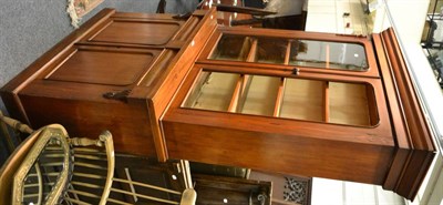 Lot 1065 - A Victorian mahogany glazed bookcase