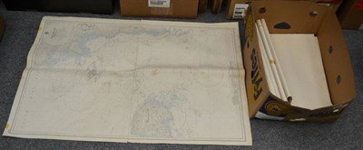 Lot 1089 - A quantity of sea charts and harbour sketches