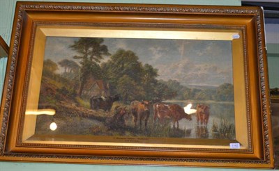 Lot 1142 - Framed oil, Delamere Forest Cheshire, signed F W Hayes