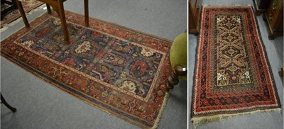 Lot 1249 - Balouch rug and Karnja rug (2)