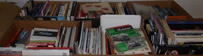 Lot 1116A - A large quantity of books and magazines relating to automobilia dating from the 1940's to the...