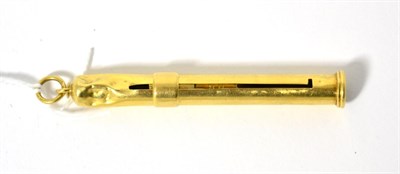 Lot 12 - A propelling pencil stamped 750 (a.f.)