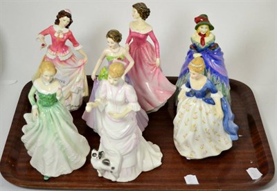 Lot 80 - A group of seven Royal Doulton ladies, comprising Susan, Grace, Jessica, Lucy, Millie, Alison and A