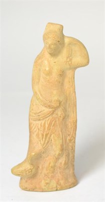 Lot 245 - A Hellenistic model of Leda and the Swan, in deep relief , 20cm high