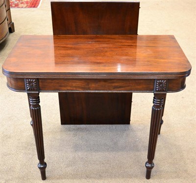 Lot 796 - A Mahogany Concertina Action Dining Table, early 19th century, with reeded edge and original...