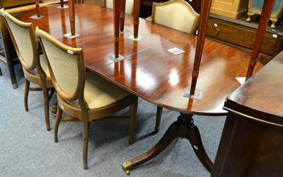 Lot 1125 - A twin pedestal table