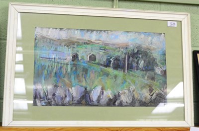 Lot 1226 - Pastel by David Greenwood, Upper Wensleydale