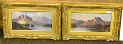 Lot 1240 - John Henry Boel, a pair of Scottish Highland scenes, each signed and dated 1904, oil on canvas