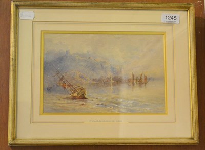 Lot 1245 - Attributed to Wetherill, Scarborough, watercolour, dated 1882