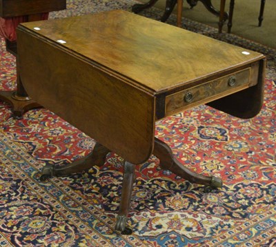 Lot 1379 - George IV mahogany sofa table