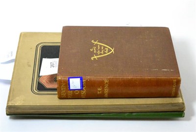 Lot 267 - Lawrence (T.E) 'Seven Pillars of Wisdom' Jonathan Cape 1935 with three others (4)