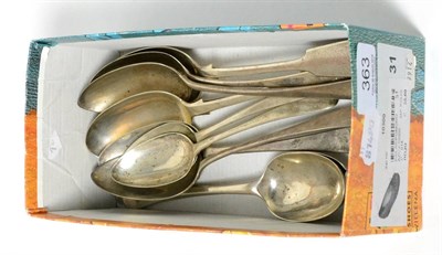 Lot 363 - A quantity of silver spoons