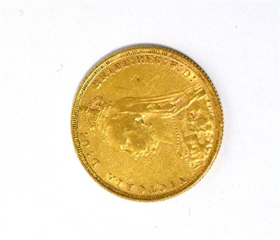 Lot 443 - A Victorian veiled head sovereign, 1888