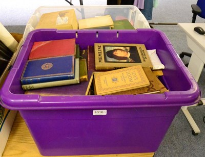 Lot 1016 - Two boxes of miscellaneous volumes including Liverpool related (qty)