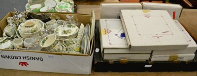 Lot 1073 - Masons teaware, ornaments, plates, glass etc