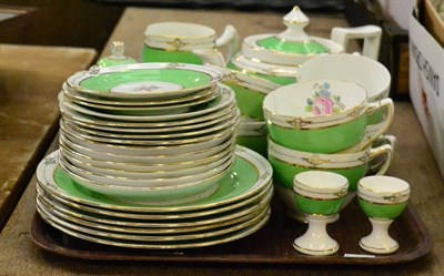 Lot 1074 - An Old Royal China tea set