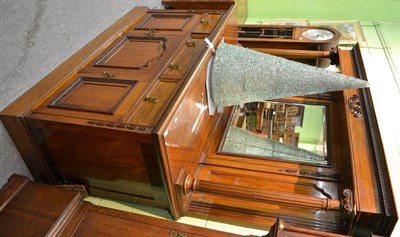 Lot 1112 - A Victorian mahogany mirror backed sideboard