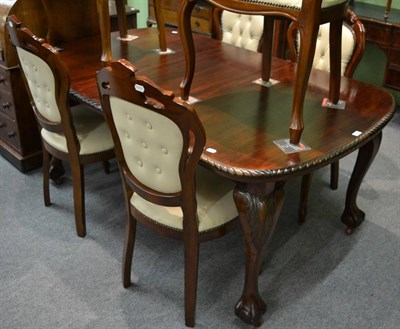 Lot 1130 - A mahogany small dressing table