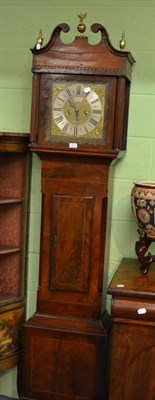 Lot 1215 - A mahogany eight day longcase clock with brass face inscribed Rogers Best, Lavington