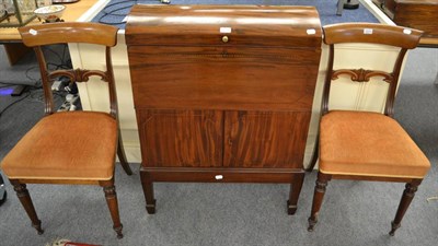 Lot 1217 - A pair of dining chairs