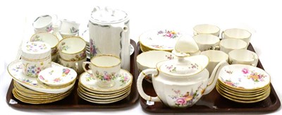 Lot 25 - A Royal Crown Derby ";Derby Posies"; pattern tea service together with a Susie Cooper coffee...