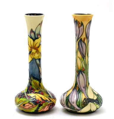 Lot 47 - A modern Moorcroft Ironstone Vineyards pattern vase, numbered 85/250, 21cm (second) and a...