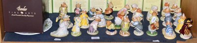 Lot 117 - A large collection of Royal Doulton Brambly Hedge figures and related ceramics, many in...