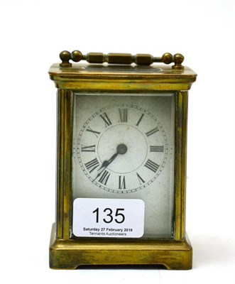 Lot 135 - A Reid & Sons carriage timepiece
