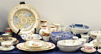 Lot 277 - Modern English pottery and porcelain, including Coalport