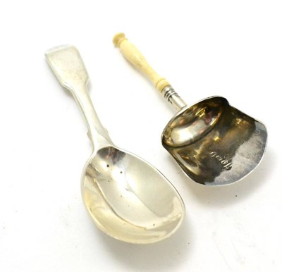 Lot 534 - Two silver caddy spoons